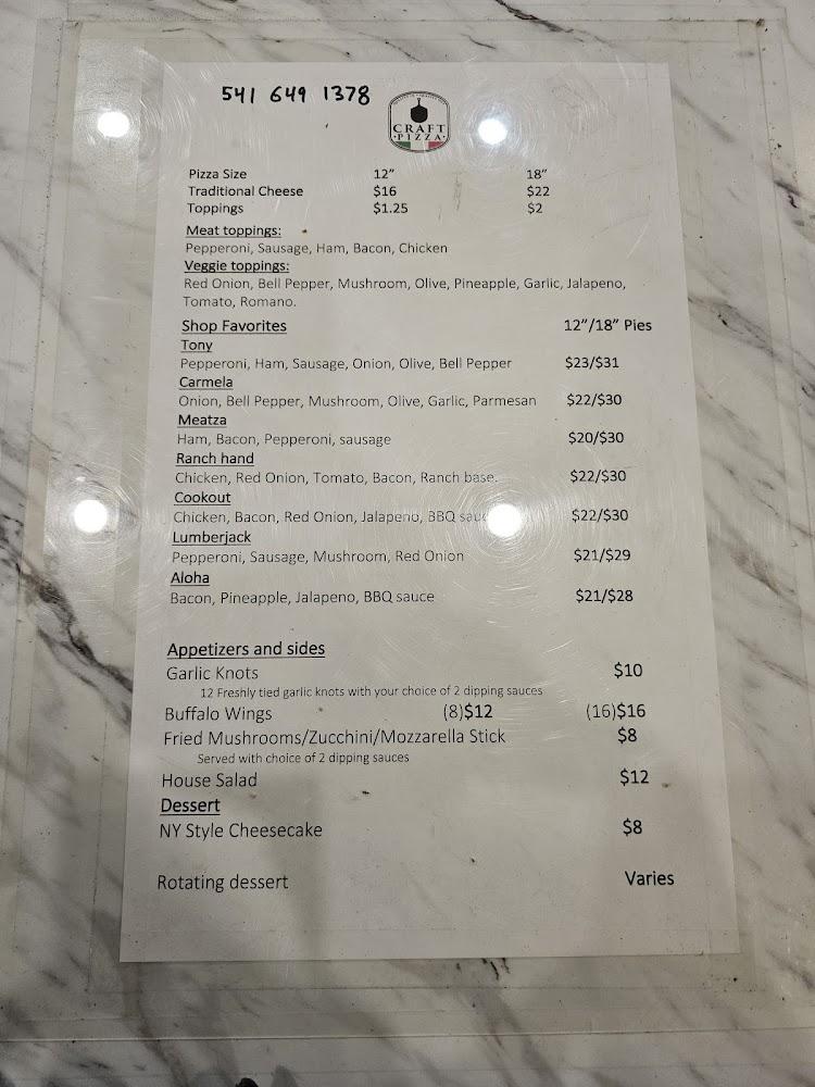 Craft Pizza Carmela